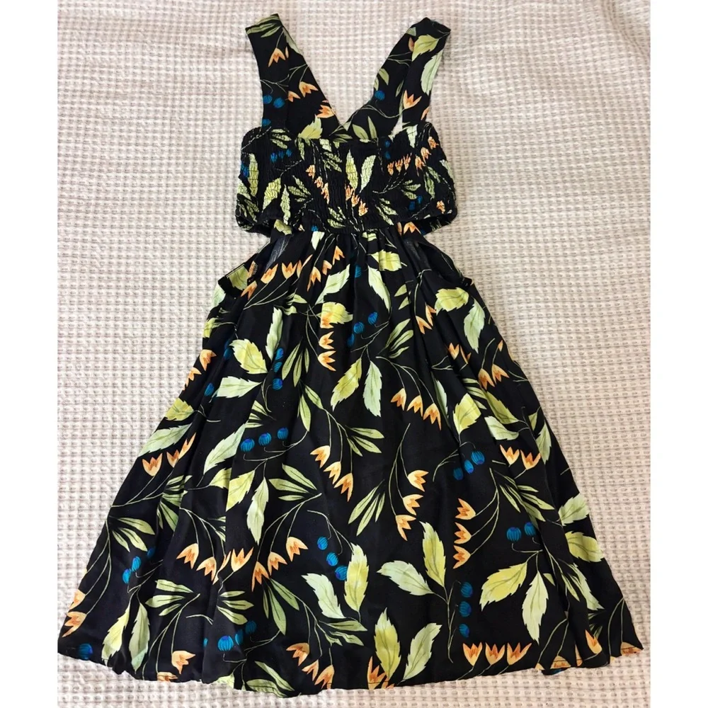 Anthropologie x Brenda Quinn Cut Out Mini Dress - Picture 3 of 4